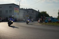 Zabezpieczenie wyścigu przez Policję