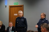 Odprawa roczna dąbrowskich policjantów