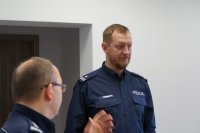 Wprowadzenie I Zastępcy Komendanta Miejskiego Policji w Dąbrowie Górniczej podinsp. Piotra Uwijała