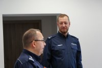 Wprowadzenie I Zastępcy Komendanta Miejskiego Policji w Dąbrowie Górniczej podinsp. Piotra Uwijała