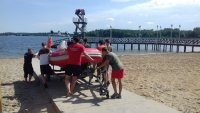 Działania „Kręci mnie bezpieczeństwo...nad wodą&quot; na plaży przy akwenie Pogoria III