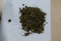 Zabezpieczona przez policjantów marihuana