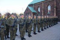 Dąbrowskie uroczystości poświęcone Henrykowi Glassowi, ps. &quot;Chudy Wilk&quot;, wielkiemu patriocie, jednemu z twórców polskiego skautingu i harcerstwa