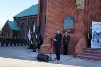 Dąbrowskie uroczystości poświęcone Henrykowi Glassowi, ps. &quot;Chudy Wilk&quot;, wielkiemu patriocie, jednemu z twórców polskiego skautingu i harcerstwa