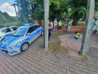 Policjanci &quot;wkręcali&quot; dzieci w bezpieczeństwo w Okradzionowie