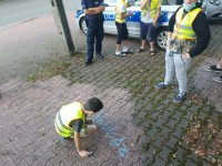 Policjanci &quot;wkręcali&quot; dzieci w bezpieczeństwo w Okradzionowie