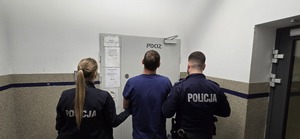 Policjant i zatrzymany